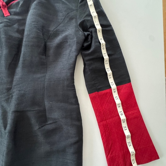 Custom Made Silk Cheong Sam - Picture 5 of 9